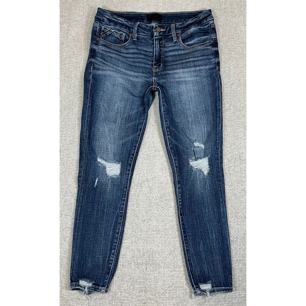 Buckle Black Jeans Fit No. 53 Ankle Skinny Women's 31x27 (Fits 33x27) Blue Denim